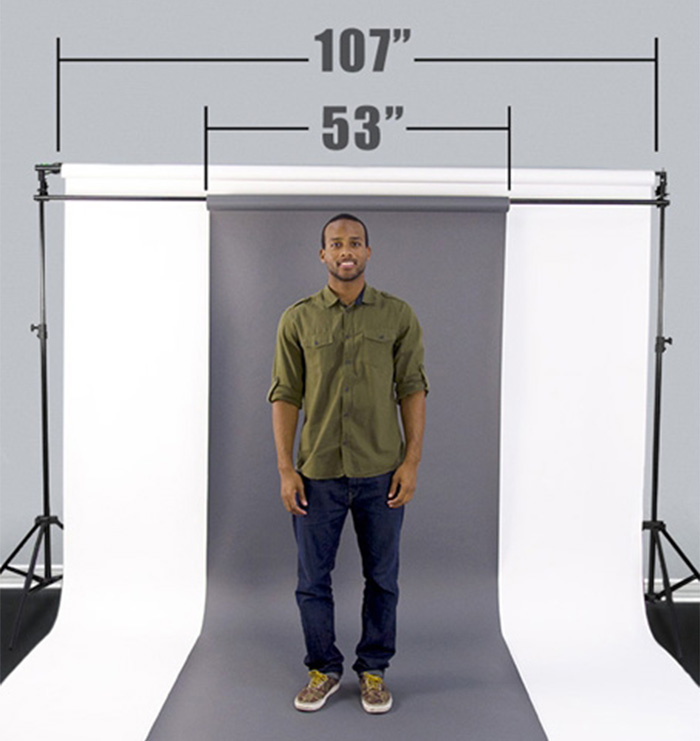 Backdrop Size Chart